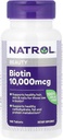 Natrol Biotin Max 10000 Mcg, 100 tabletes