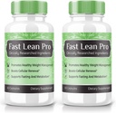 rize labs - Fast Lean Pro Dietary Supplement, Advanced Formula Capsules for Extra Strength, Non GMO, Promotes Healthy Weight Management (120 Capsules) (Official Pack of 2)