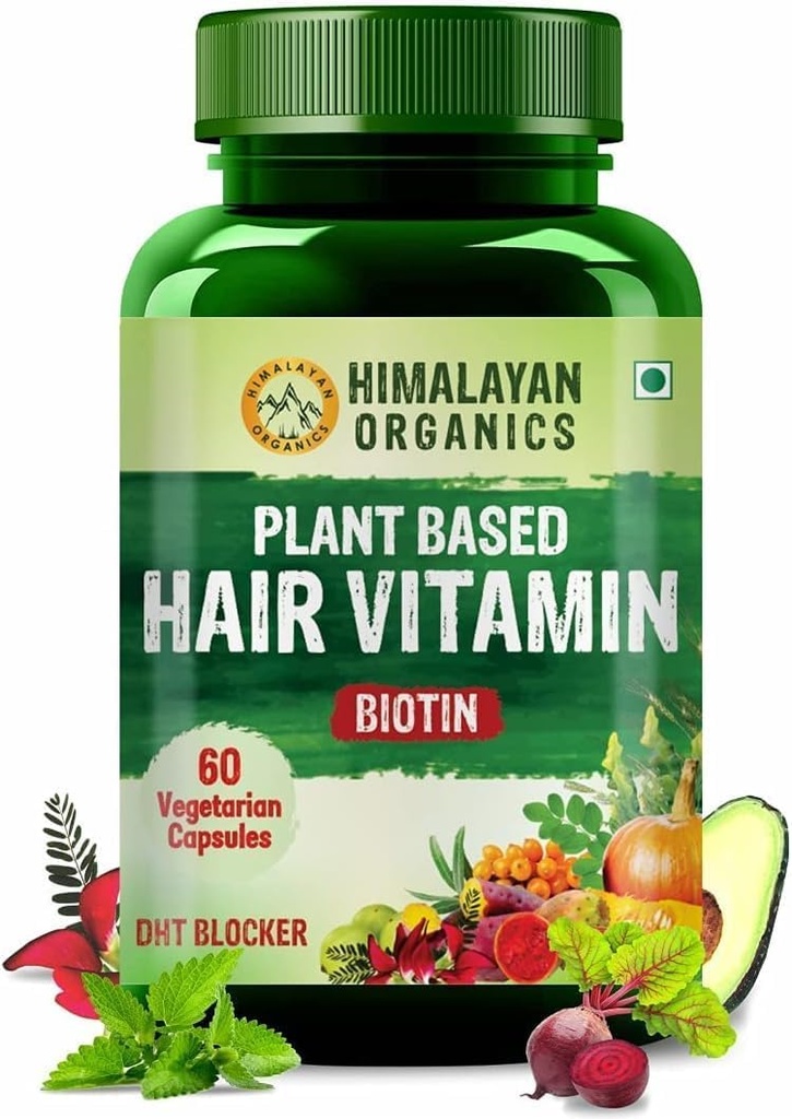 Növényi alapú hajápolási vitamin biotin (60 Veg kapszula) 100% gyógynövény NO ismert mellékhatások - a gyógyszeripar