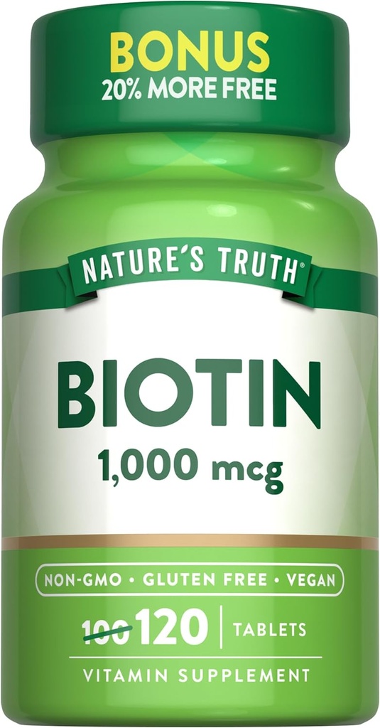 Nature 's Truth Biotin 1000mcg