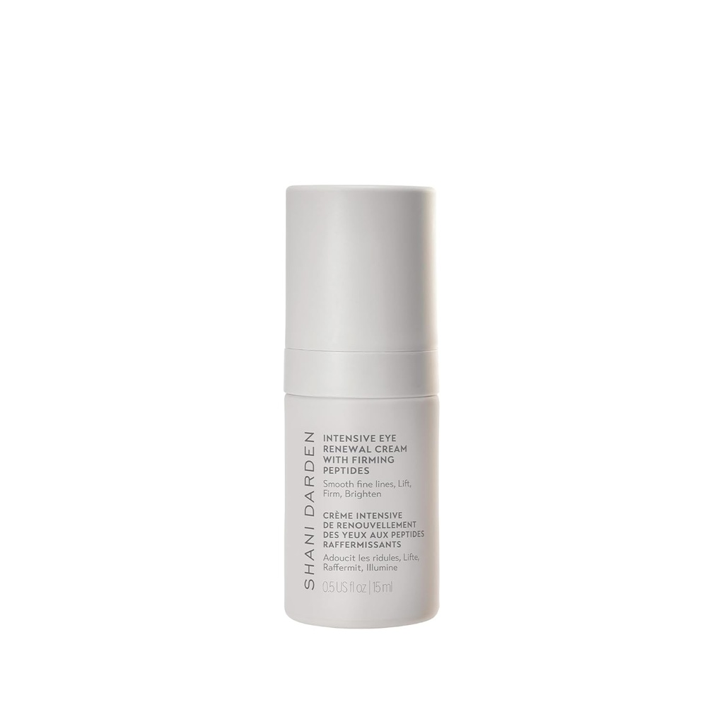 SHANI DARDEN Intenzivna krema za obnovo oči, Hydrating Under Eye Cream za temne kroge, Fine Lines, Wrinkles & Crows Noge z niacinamid, karitejevo maslo in ceramid, Crease-free & makeup-Ready, 0.50 fl oz