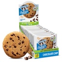 Lenny & Larry's The Complete Cookie, Chocolate Chip, Soft Baked, 16g augu proteīns, Vegan, Non-GMO, 4 Ounce Cookie (iepakojums 12)