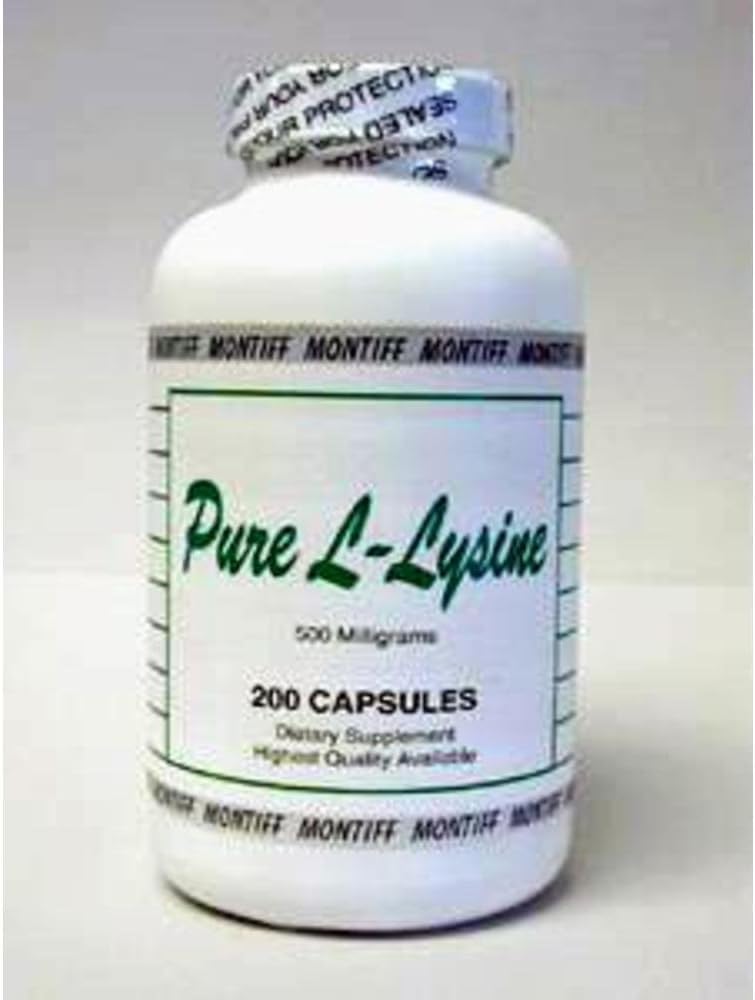 Saf L Lysine 500 mg 200 Cap