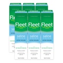 Fleet Laxative Saline Enemas for Constipation Relief for Adults, Extra Volume, 7.8 Fl Oz Each, Pack of 6 Bottles