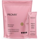 ProMix Nutrition Electrolytes Powder Hydration Packets - Himalayan Pink Salt, Magnesium, Potassium, Vitamin C - Salted Watermelon, Lightly Sweetened - 30 Servings (Pack of 30)