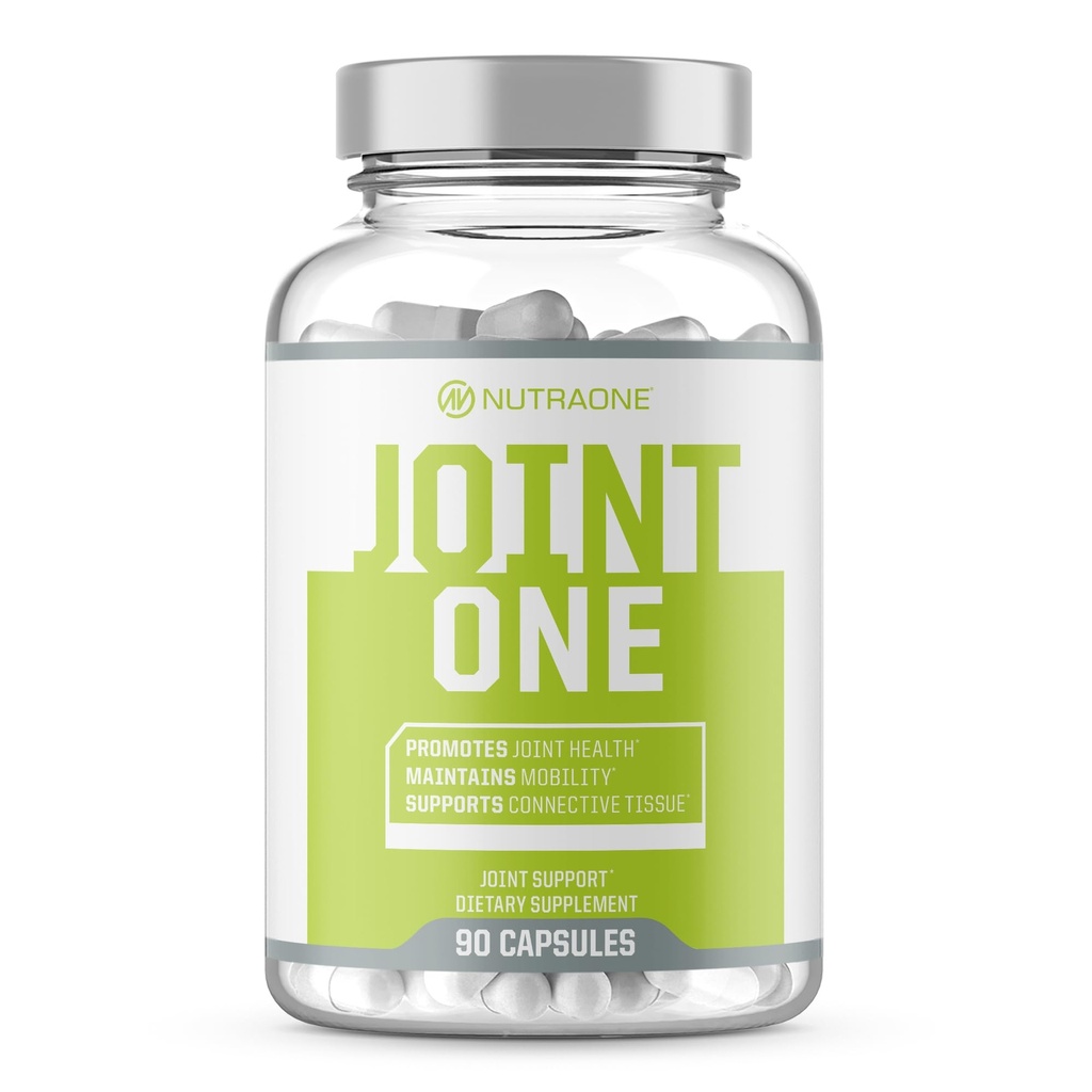 NutraOne JointOne Joint Support Joint Supplement for Women and Men to Help Maintain Joint Health with Collagen, Glucosamine, and Turmeric* (90 Capsules)