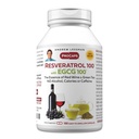 ANDREW LESSMAN Resveratrol-100 EGCG 100mg - 180 Capsules - Two Naturally Occurring Anti-oxidants, Without Alcohol or Caffeine.