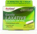 Bisacodyl Laxative Suppository | 빠른, 젠틀 변비 완화를 위한 USP 10mg | 컴포트 쉐프, 16 좌약 팩