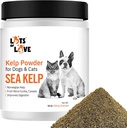 Kelp Powder for Dog & Cat - Organic Sea Kelp Supplement Granules Powder (16 Oz, 1 font)