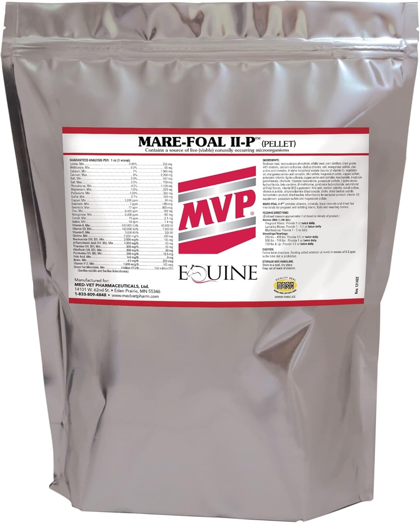Mare Foal II-P (10lb) Balanced Multi Vitamin/Mineral supplement for Mares, Foals ' Yearlings