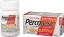 Percogesic Aspirin Free Pain Relief Tablets, Extra Strength, Acetaminophen and Diphenhydramine, 40 ct (Pack of 1)