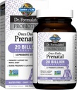 הגן על החיים ד"ר פורמולה Probiotics פעם יומית Prenatal - Acidophilus & Bifidobacteria Probiotic Support for Mom & Baby - Gluten, Milk & Soy Free - 30 Count Vegetarian קפסולות