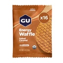 GU Energy Stroopwafel Salty karamell Sports Nutrition Gofri, Caffeine- Free, és Kosher tejtermék, On-the- Energy for any Workout, 16 gróf