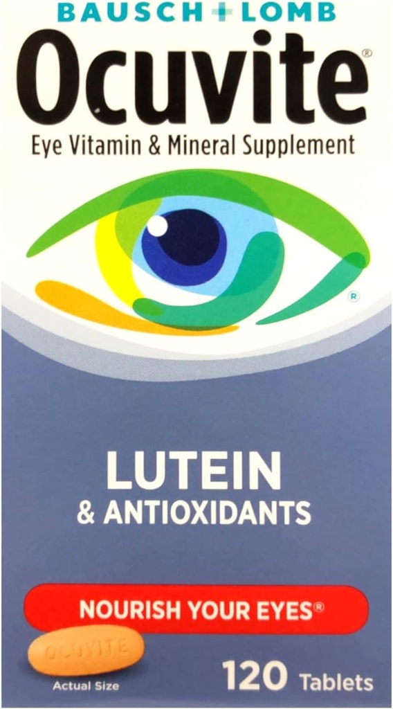 Bausch & Lomb Ocuviten với Lutin - 120 bảng