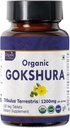 Gokshura 120 Tablets ) Tribulus Terrestris (Gokshura) ) USDA Organic Certified) Supports Immunity and Strength  and Organic and Natural 120tab