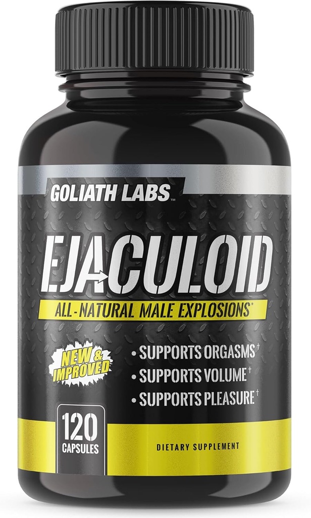 Goliath Labs Men's Energy Booster Capsules [120 Capsules/Bottle] Natürliche Stamina Booster Pillen für Männer Mehr Volumen - Multivitamin Anreicherte Leistung steigern Gesundheit ergänzt