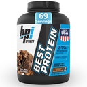 BPI Sports Best Protein – 100% Whey Protein Powder – Muscle Growth, Recovery, Meal Replacement – No Fillers, Gluten Free – Best Protein Powder for Men & Women | Chocolate Brownie – 5.1 Pounds