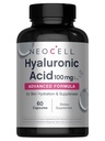 NeoCell Hyaluronic Acid Capsules | 60 Pills | 100mg | Advanced Formula Supplement | Skin Hydration & Suppleness