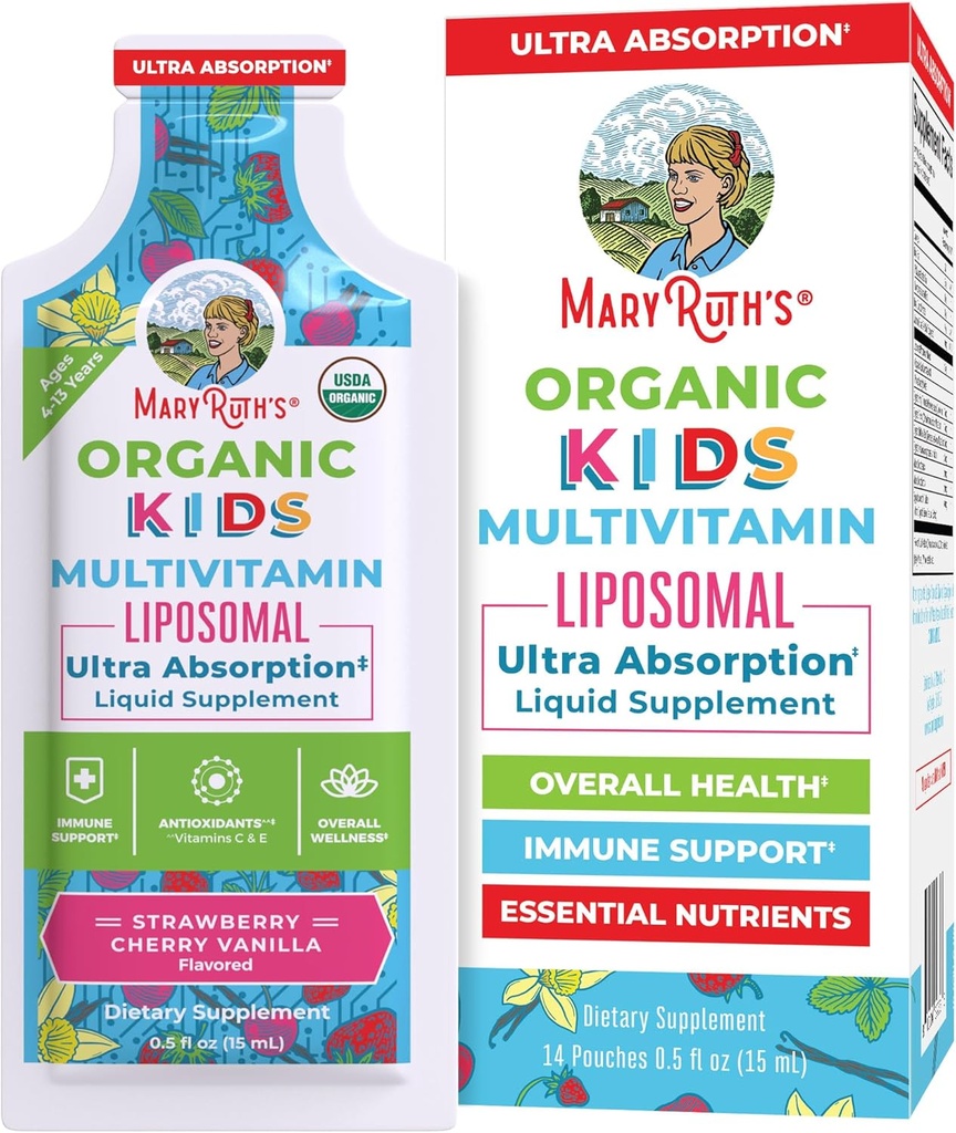 MaryRuth Organics Multivitamíny pre deti 