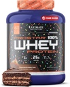 Nutritie Ultimate Prostar Whey Pulbere Proteina Izolat, Ciocolata Ziua de naștere tort - Carb scăzut, pulbere de proteine mare Shake pentru musculare Gain & recuperare - Sodiu scăzut, Fat scăzut & Keto Friendly - 5.28 lbs Tub