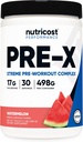 Nutricost pre-práce, melón, 30 Služieb, Vegetariánska, Non-GMO a Gluten Free (Pre-X)