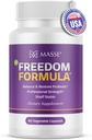 Candida Freedom Masseynals המושבות ניקוי גלולות - מאומנים עבור Vibrant Living - Gut Health Probiotic Complex - 60 קפסולות