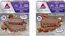 Atkins Endulge Treat Bar, Crunchalicious & Almond Craze Flavors, 1-2g Carbs Net, 1g Zucchero, Buona Fibra Sorgente, Keto Friendly, 16 Conte