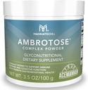 Mannatech Ambrotose Complex Immune Support Supplement, stöder Cell-to-Cell Communication och ett hälsosamt immunförsvar, med Manapol Powder - 100% Aloe Vera Supplement 25 Days Supply