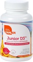 Zahler Junior D3 Chewable 1000IU, Çocuklar D, Great Tasting Chewable Vitamin D for Kids, Optimal Vitamin D3 1000 I for Children,Cerrec Kosher, 240 Chewable Tabletler