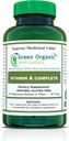 Green Organic Supplements Vitamin A, Retinyl Palmitate, 90 VCaps, 15000IU, Handgemacht, Non-GMO, & Glutenfrei (Pack von 1)