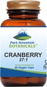 Pure Mountain Botanicals Cranberry Pills Kosher Веган капсули с 400mg екстракт от червена боровинка екстракт добавка