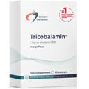 Designs for Health B12 Tricobalamin Lozenges - 3000mcg Triple B12 Quick Dissolve Tablets with Methylcobalamin, Adenosylcobalamin + Hydroxocobalamin - Natural Orange Flavor (60 Lozenges)