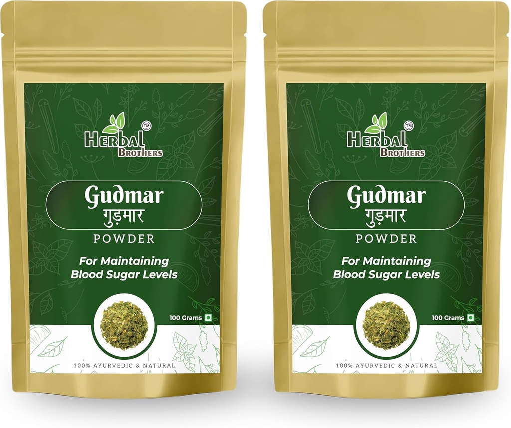 Gudmar Toz / Churn - bir Ayurvedic Toz Essential Nutrients (100 gm) 2 Paket
