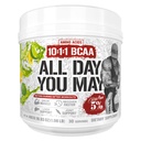 5% Nutrition Rich Piana AllDayYouMay BCAA Powder | Premium Intra & Post Workout Amino Acids, EAA, Electrolytes for Endurance, Hydration, Muscle Recovery, Joint & Liver Support | 30 Srvgs (Lemon Lime)