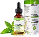 Hemp Oil 2500mg - Ultra Premium Hemp Oil Drops 2500mg - Hemp Oil Extract Tincture - Ez-GMO Ultra-Pure CO2 Erauzketa Botak - Omega Fatty Acids 3 6 9 - Organically Grown & Made in USA