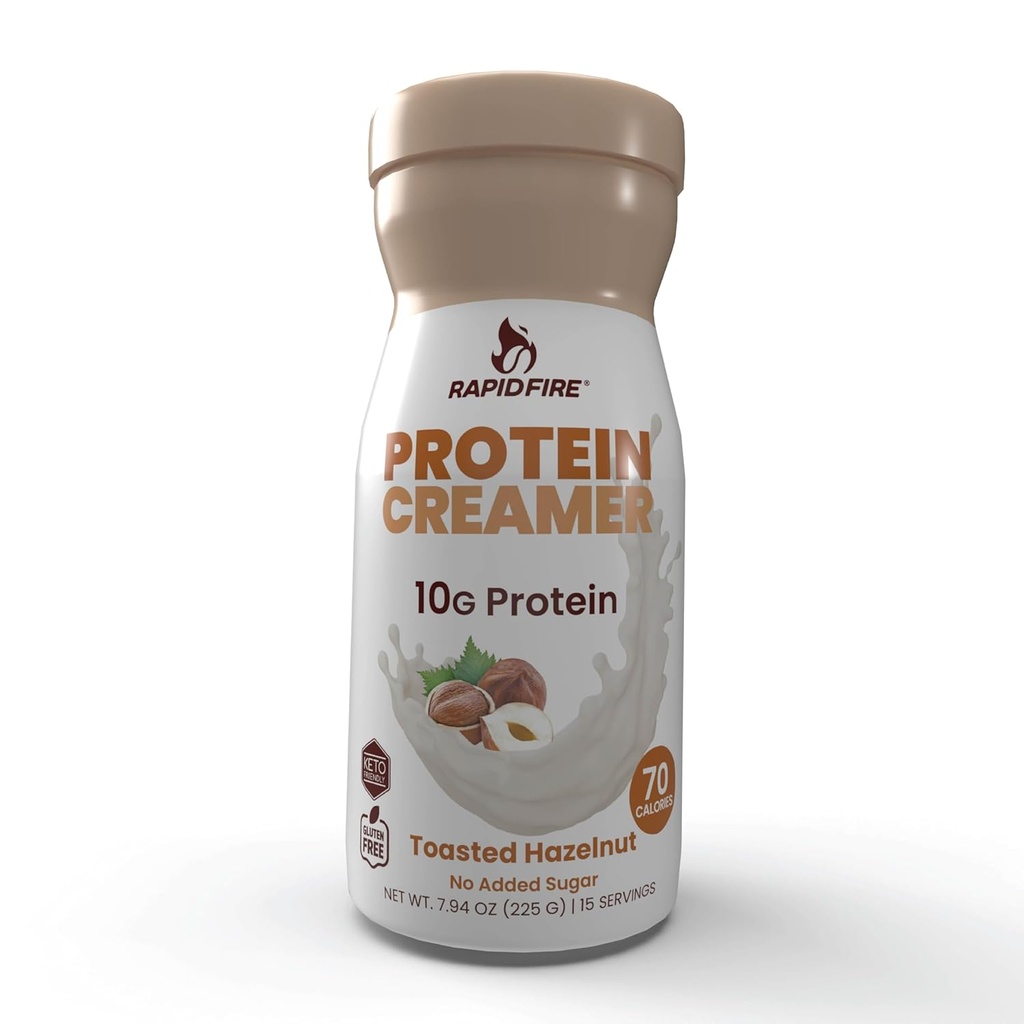 Proteinový krém, Hazelnut Flavor, Keto Friendly, 10g proteinu s vitamíny a minerály, 15 Služeb, Může zvýšit metabolismus a zvýšení energie, Multi, 7.94 Ounce