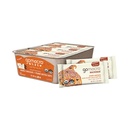 GoMacro MacroBar Organic Vegan Protein Bars - Double Chocolate + Peanut Butter Chips (2.3 Ounce Bars, 12 Count)