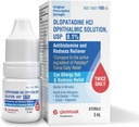 Allergies, Redness Yardım, Antihistamin Eye Drops, Pet Dander, Pollen, Grass, Ragweed, İşlər, Olopatadine HCl 0.1%, 5ml