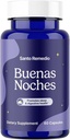Santo Remedio Buenas Noches, Sleep sustatzen du, Osasun Digestiboa onartzen du, Zylaria®, DE111® (Probiotikoak), Melatonin ditu