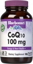 BlueBonnet CoQ-10 Vegetariska kapslar, 100 mg, 90 greve