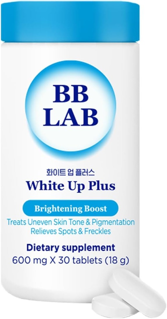 BB LAB White Up Plus 对皮肤支持的高级补充,韩国格鲁塔西翁,L-Cystine,维生素C,暗点和Acne皮肤