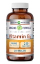 Amazing Formulas Vitamin B6 Supplement | 100 Mg per Serving | Tablets | Non-GMO | Gluten-Free | Made in USA (1 Pack, 250 Count)