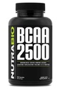 NutraBio – BCAA 2500 – Branched Chain Amino Acids – Support New Muscle Growth and Prevent Muscle Breakdown – 250 Capsules