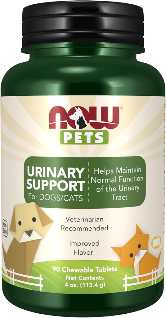 İndi Food Pet Health, Urinary Support Supplement, Cats & Dogs üçün Formulated, NASC Sertifikalı, 90 Chewable Tablet