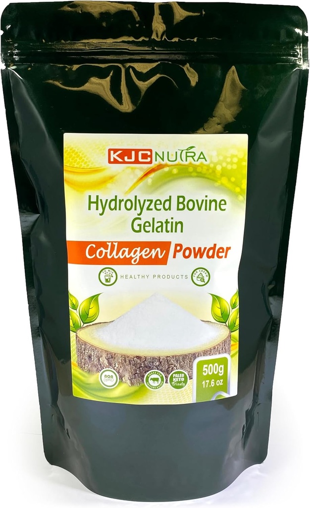 Colagen Powder Hidrolized 500g (17,6 oz) Iarba FED, Pasture Crescut.