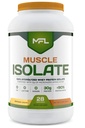 MFL 100% Isolate Protein l 30g of Protein l 12g Amino Acids l Keto Friendly l Low Carbs l 2 lbs. (Banana Cream)