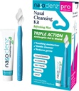 Pro: Nasal Cleansing Kit – Gentle Wand & Nasal Antiseptic Gel, Nose Clean Nose & Sinus Relief (Mint 1 Count, 120 kullanım için)