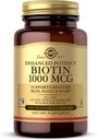 Solgar Biotin 1000 mcg - 100 Gemüsekapseln - Unterstützt gesunde Haut, Nägel & Haar - Non-GMO, Vegan, Glutenfrei, Dairy Free, Kosher - 100 Servierungen