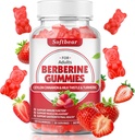Sweetbear Berberine with Ceylon Cinnamon Gammies Octoberic Berberine HCL 1500Mg for Metabolis Imune Health Berburine Supplese starbally Fravred 60 Count.