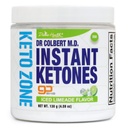 Dr Colbert, MD Instant Ketones Powder | Limeade Flavor | Keto Zone | Divine Health | Recommended in The Keto Zone Diet Book | GoBHB | Exogenous BHB Ketone Salts | 4.59oz | 21 Servings